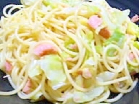 鮭とキャベツのスパゲティ☆